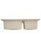 Lippert 25IN X 17IN DOUBLE BOWL SINK - PARCHMENT 809029 - alternate 7